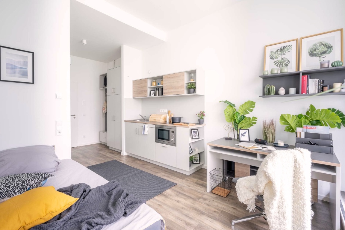 1-Zimmer-Wohnung Gallus Mainzer Landstrasse 323 - Bild 1