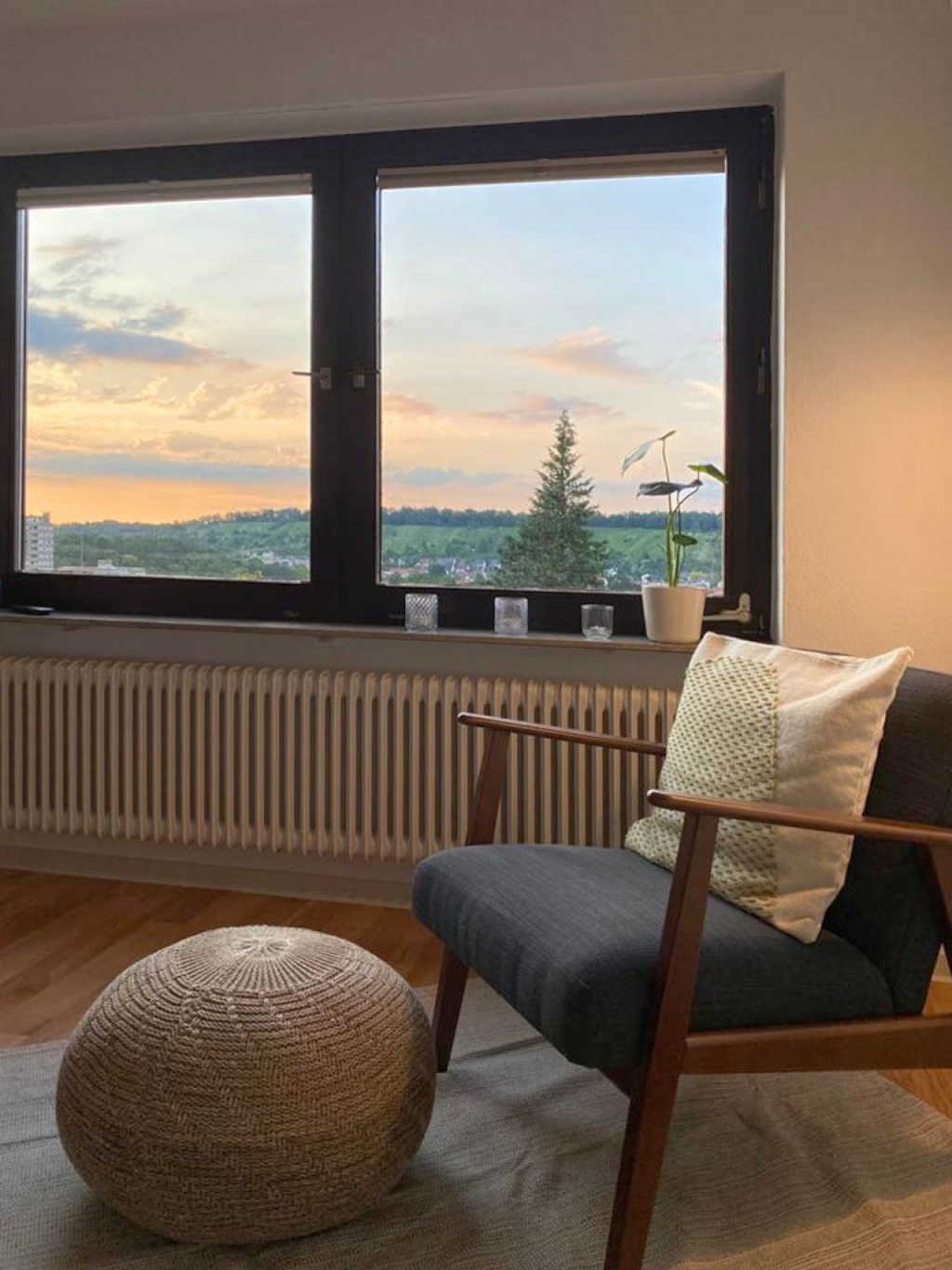 1-Zimmer-Wohnung Feuerbach Thomas-Mann-Straße 47 - Abendstimmung