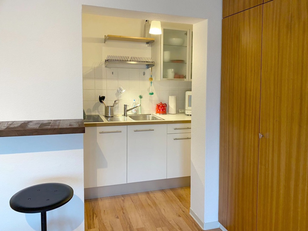1-Zimmer-Wohnung Feuerbach Thomas-Mann-Straße 47 - Küchenengang