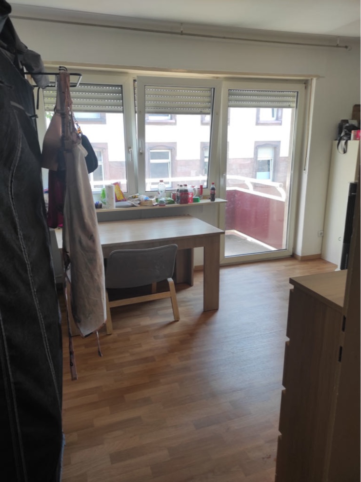 Schöne und zentral gelegene 1 Zimmer Wohnung in Mannheim mit Balkon 1ZimmerWohnung in