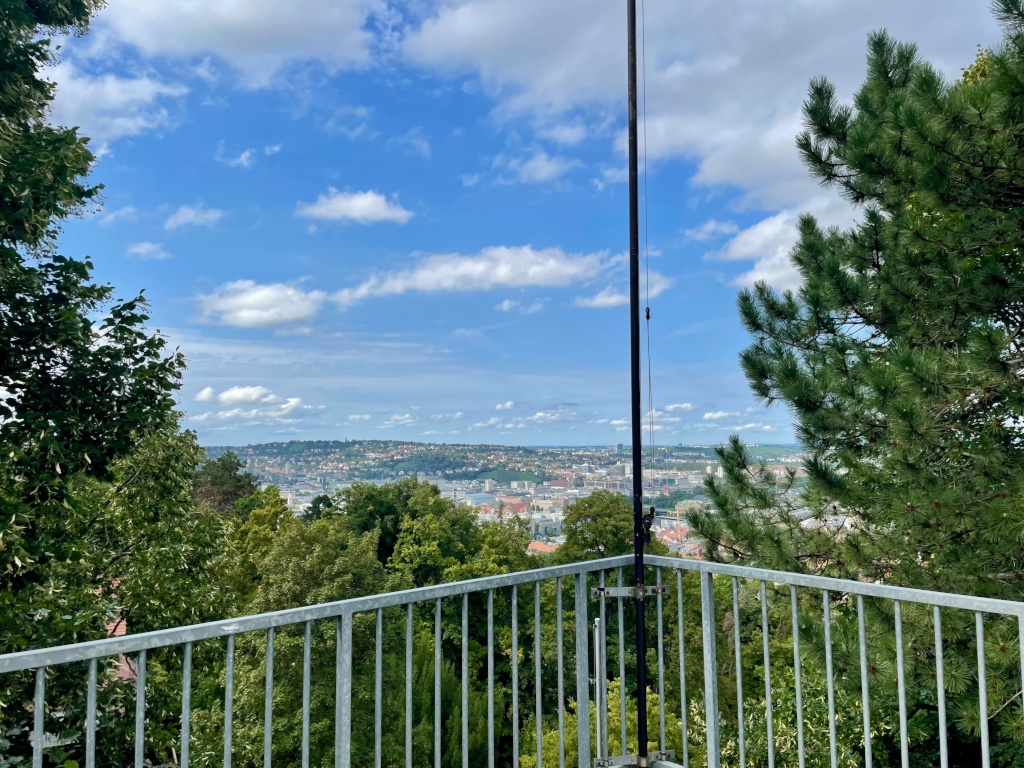 WG-Zimmer West Süd Degerloch Steinkopfstraße - Aussicht auf Stuttgart