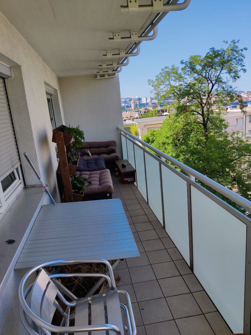 Habitación en WG Mitte Danneckerstraße - Balkon