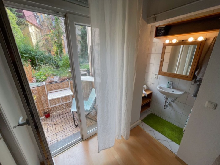 [TAUSCHWOHNUNG] 3 Zimmer Wohnung mit Balkon & Garten in Frankfurt