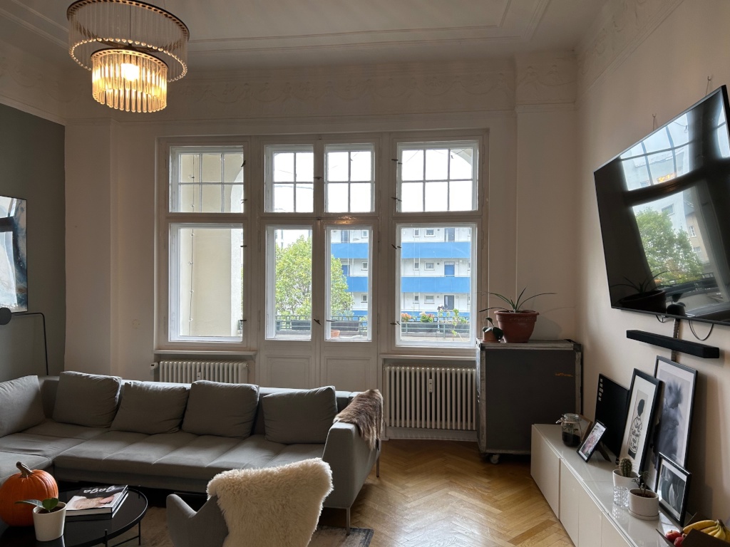 Zwischenmiete Berlin Mitte - Altbau mit Stuck - 01.-30.09.. - voll möbliert - sehr gut angebunden – Badstr. 20, 13357 Berlin Gesundbrunnen – Vorschaubild 12