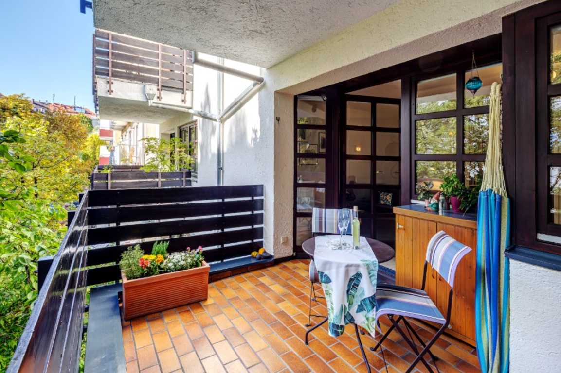 Wohnung Schwabing-West Emanuelstr. - XXL-Balkon | XXL balcony
