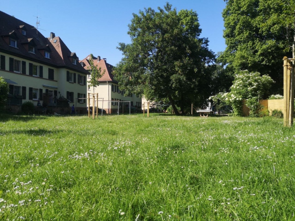 Apartamento Südviertel Auf der Weide - Garten