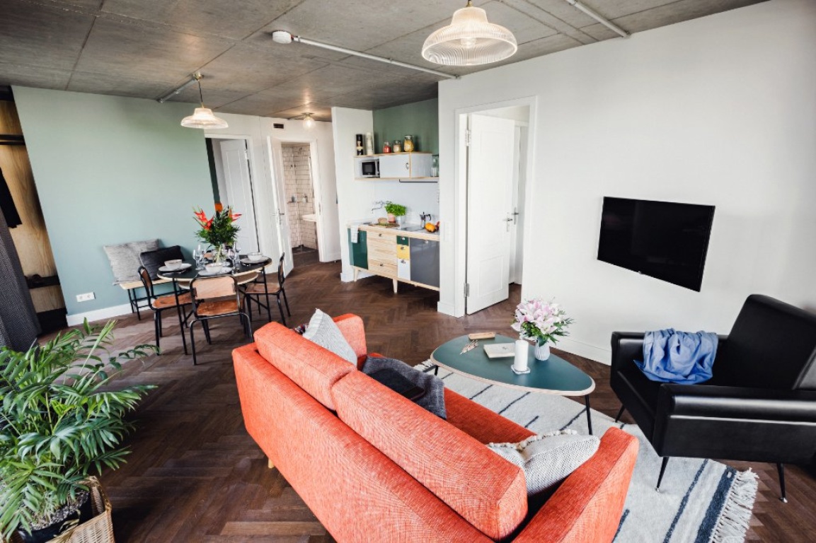 Tannhaus Serviced Apartments - Fir Superior Balcony Apartment – Brunnenstrasse 125, 13355 Berlin Mitte – Vorschaubild 3