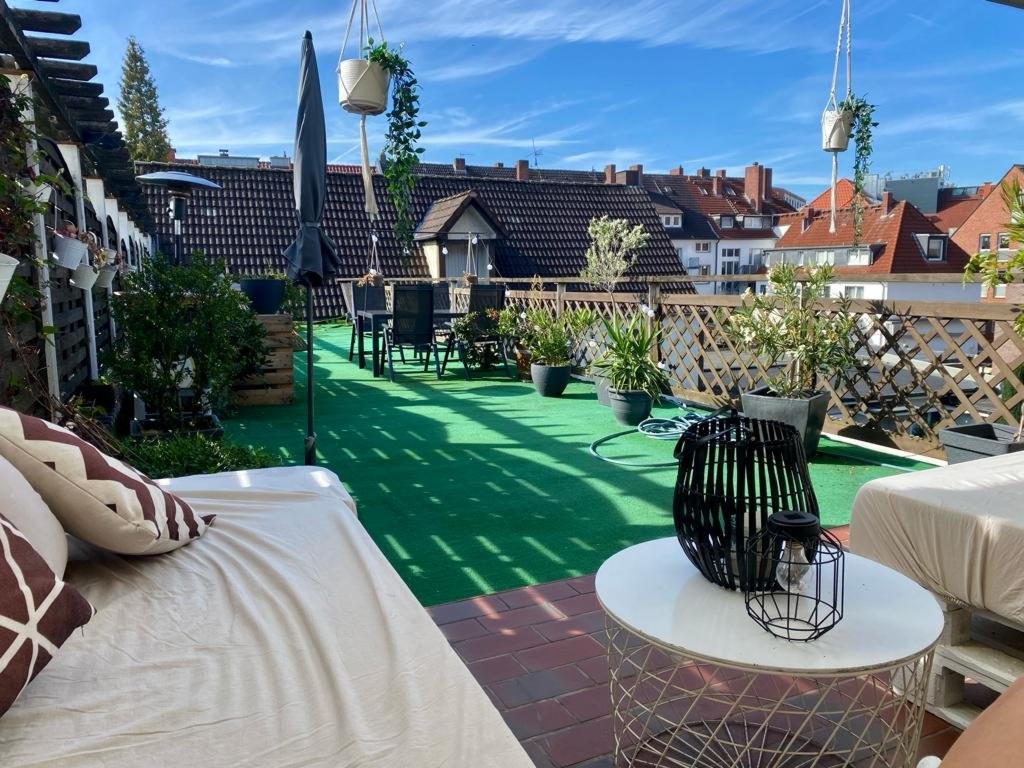 WG-Zimmer Hafen Wolbecker Straße - 90qm Dachterrasse