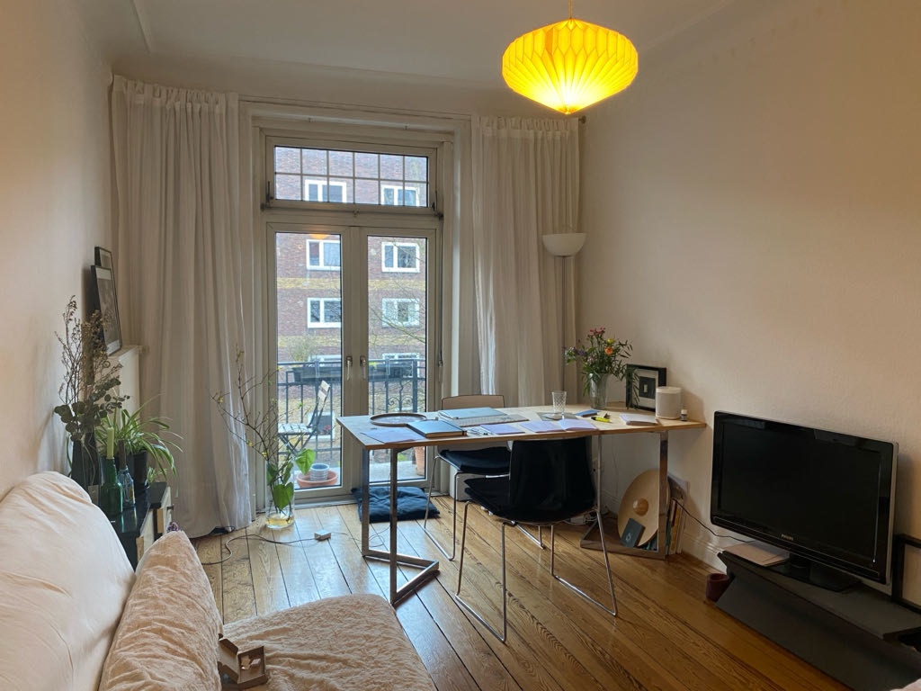 Flat Winterhude Alsterdorfer Straße 113 - Wohnzimmer