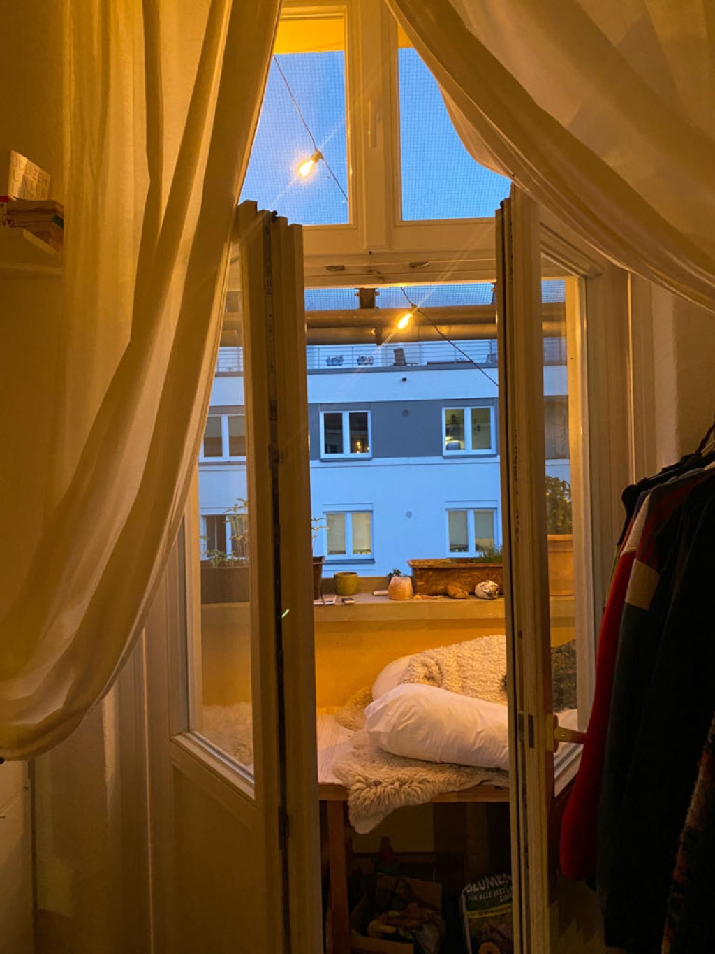 Flat Friedrichshain Weserstraße - Balkon