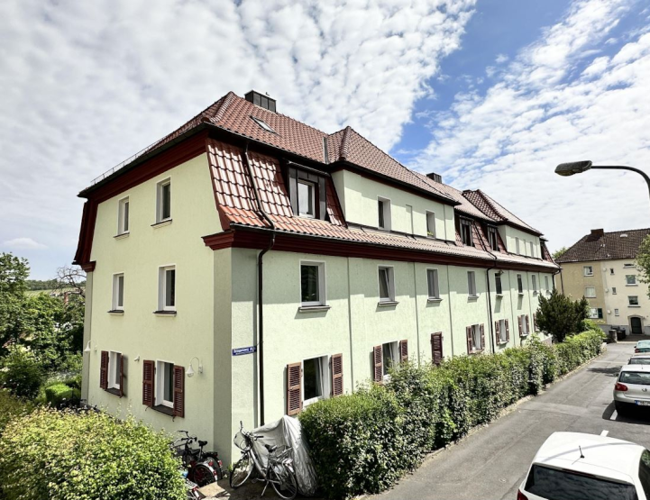 WG-geeignete möblierte 3-Zimmer-Wohnung mit Einbauküche in Würzburg ...