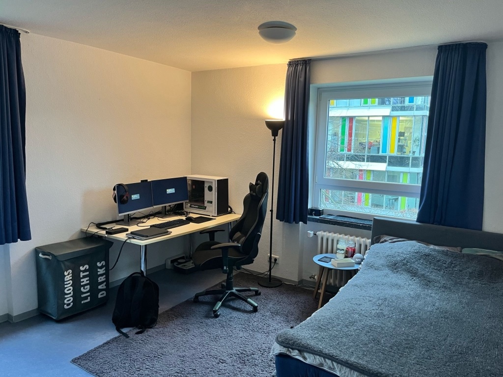 WG-Zimmer Aaseestadt Von-Stauffenberg-Str. 12 - Musterzimmer 2