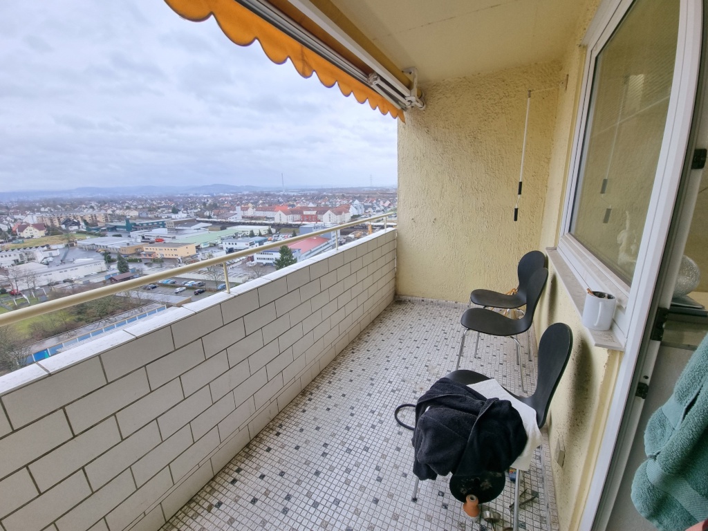 WG-Zimmer Aschaffenburg Mainparkstr. - Balkon