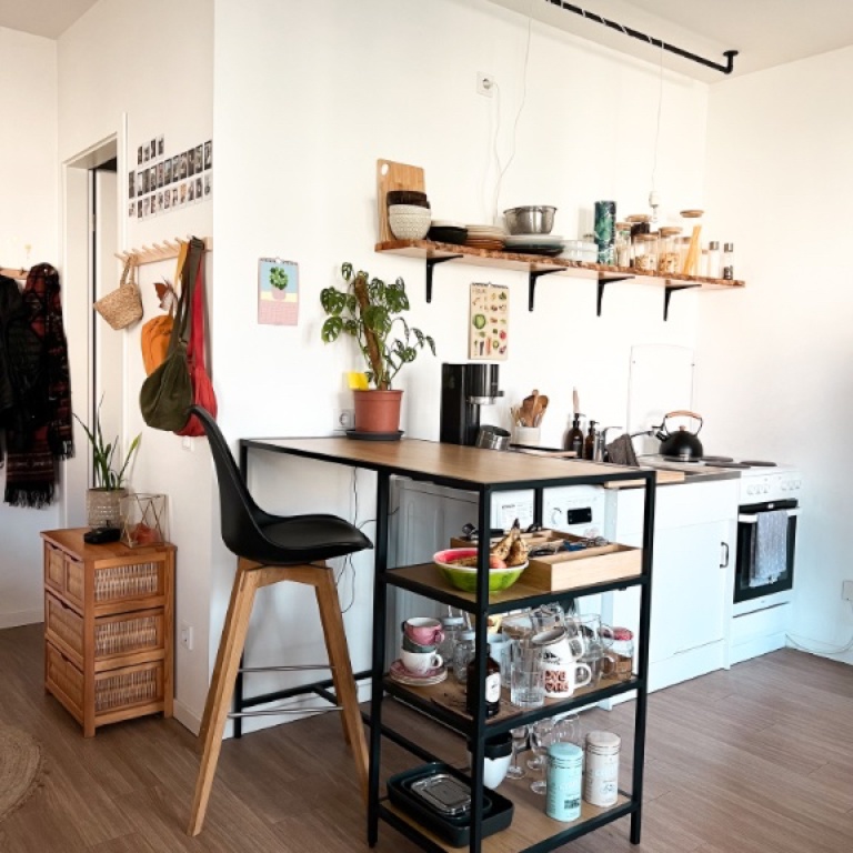 1-Zimmer-Wohnung Rummelsburg Eitelstraße - Tisch