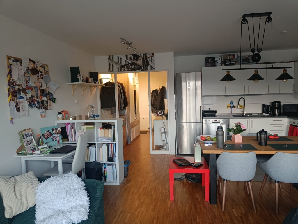 Apartamento Barmbek-Nord Tieloh 77 - Wohnzimmer