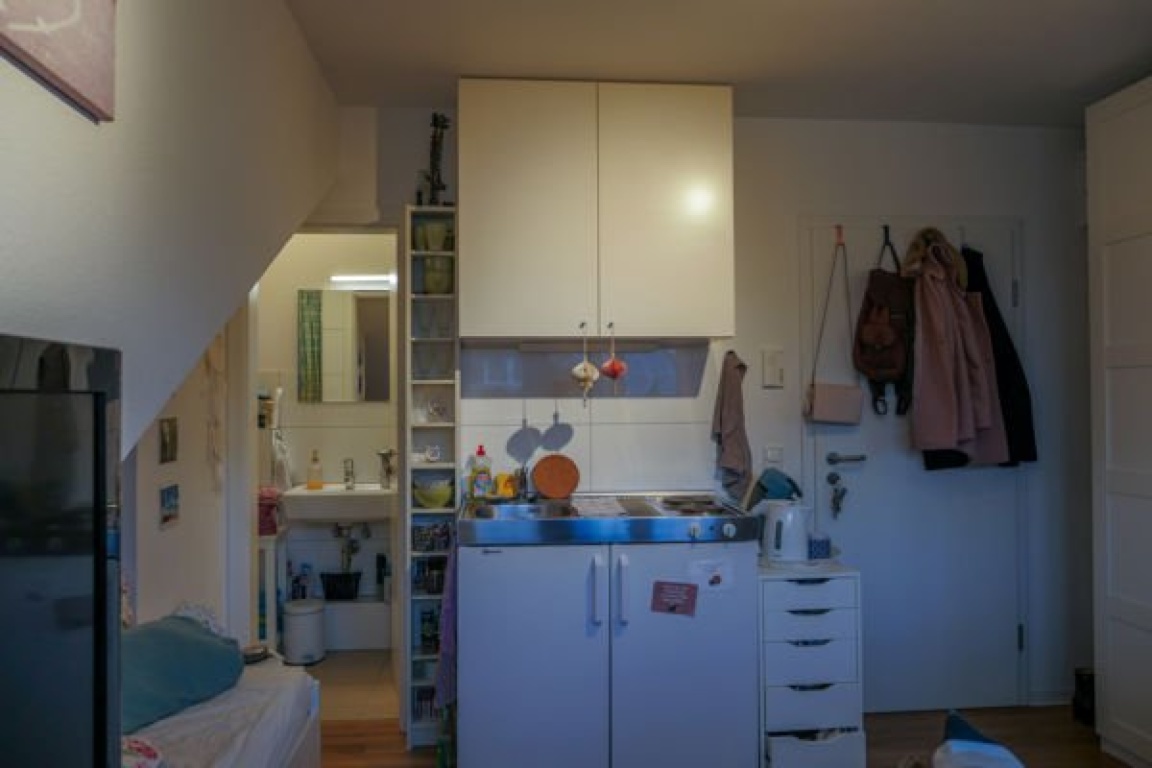 1-Zi - Appartement, von privat, direkt an der Universität - modernes, helles Appartement ca. 18 m2 mit Miniküche u. Duschbad – Stefan-Zweig-Strasse 2, 55122 Mainz Hartenberg/Münchfeld – Vorschaubild 5