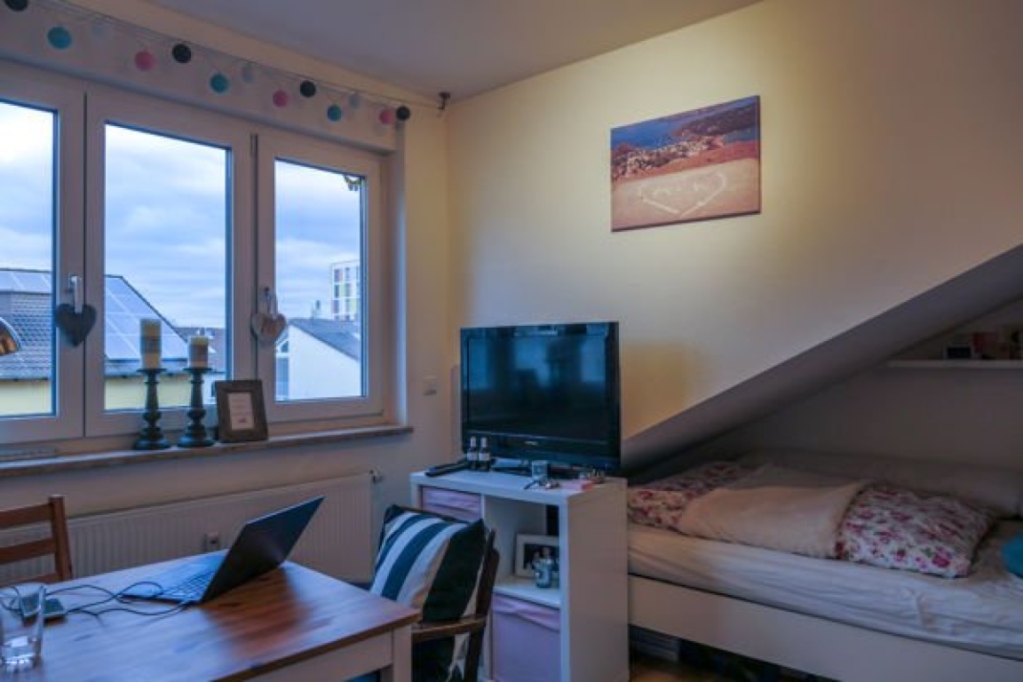 1-Zi - Appartement, von privat, direkt an der Universität - modernes, helles Appartement ca. 18 m2 mit Miniküche u. Duschbad – Stefan-Zweig-Strasse 2, 55122 Mainz Hartenberg/Münchfeld – Vorschaubild 2