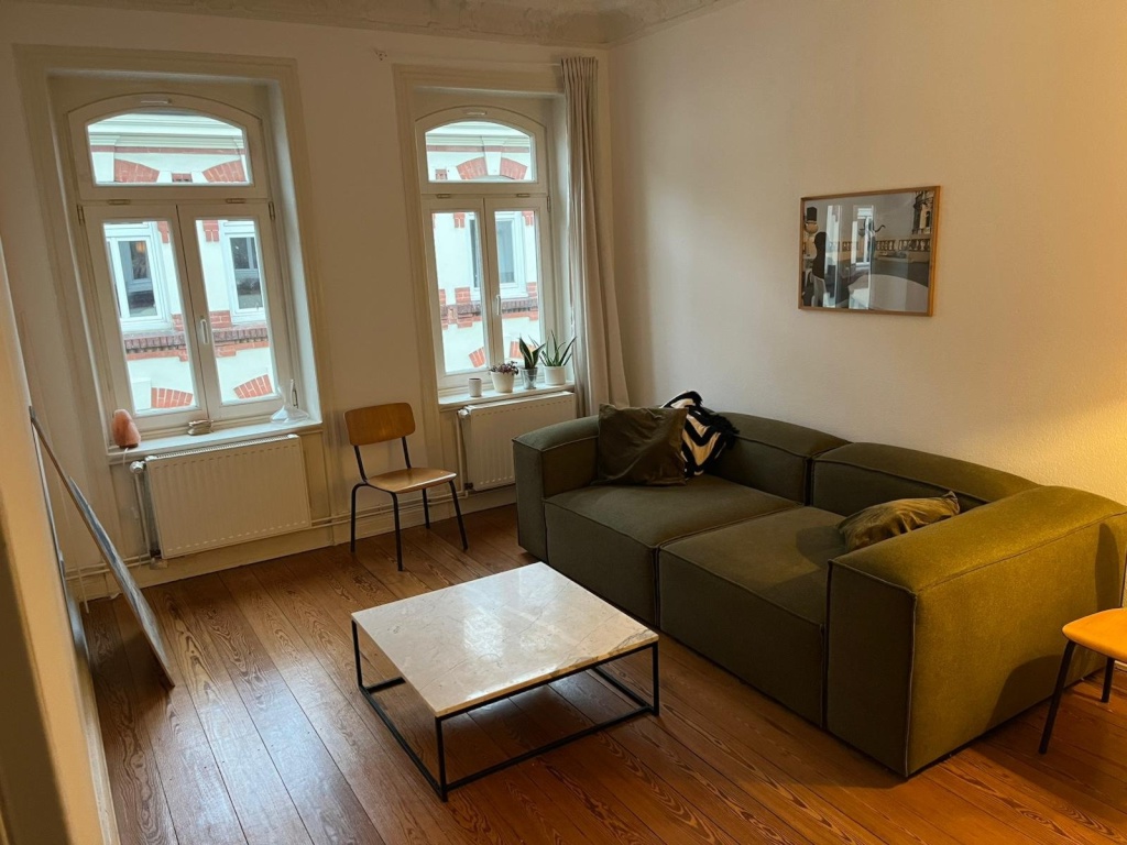 Zentrale Wohnung (1-2 1/2 Wochen) zur Untermiete ab 28.08.2026 für 300€
