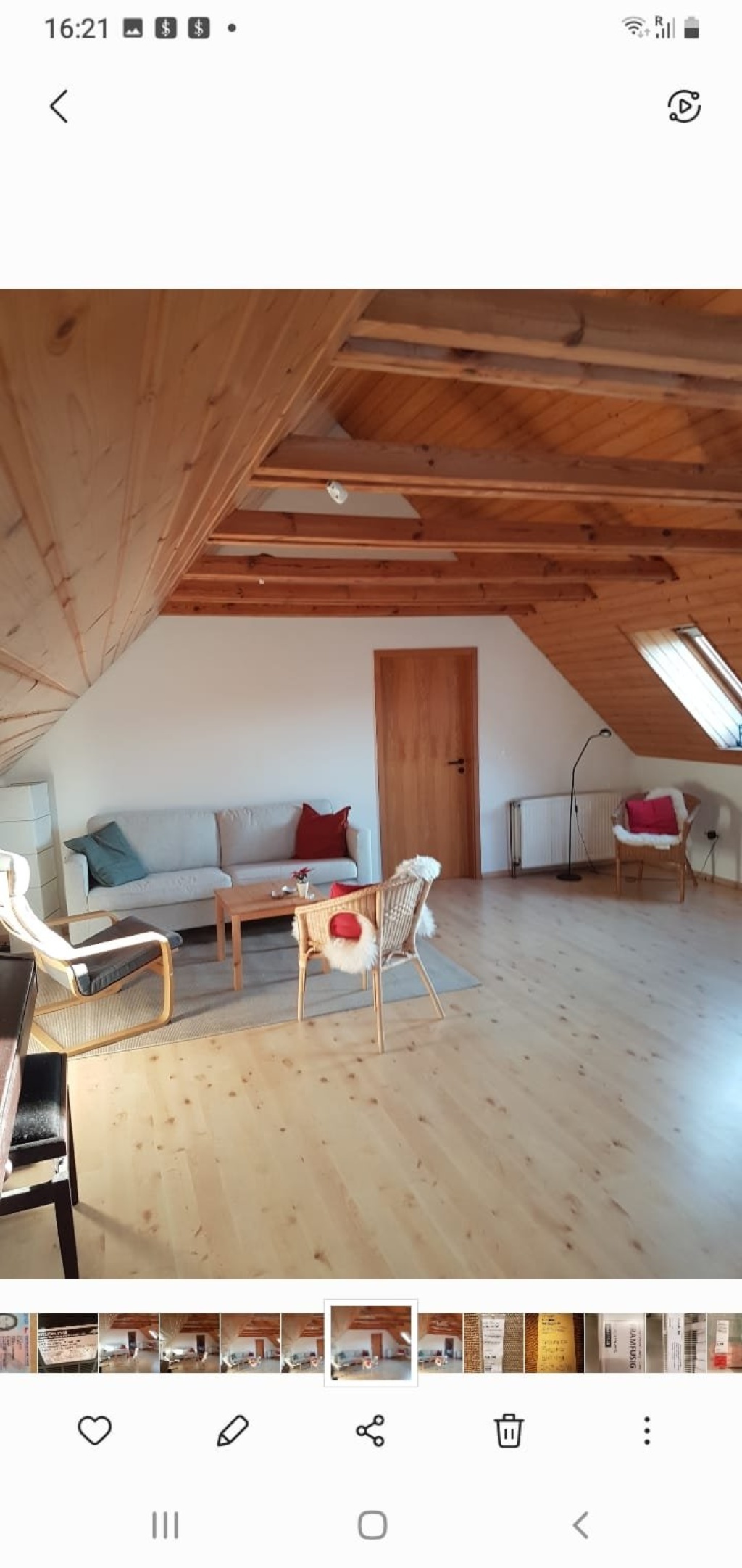 Wohnung Lokstedt Liethwisch - Wohnzimmer  (OG)