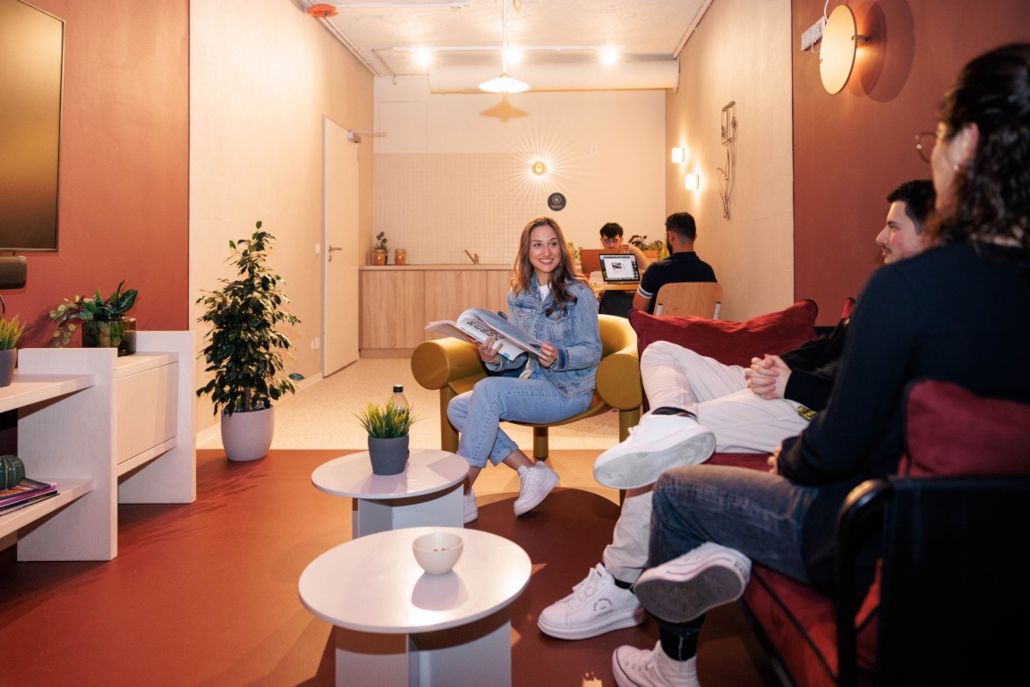 Estudio Gallus Mainzer Landstraße 323 - THE FIZZ Frankfurt Living Area