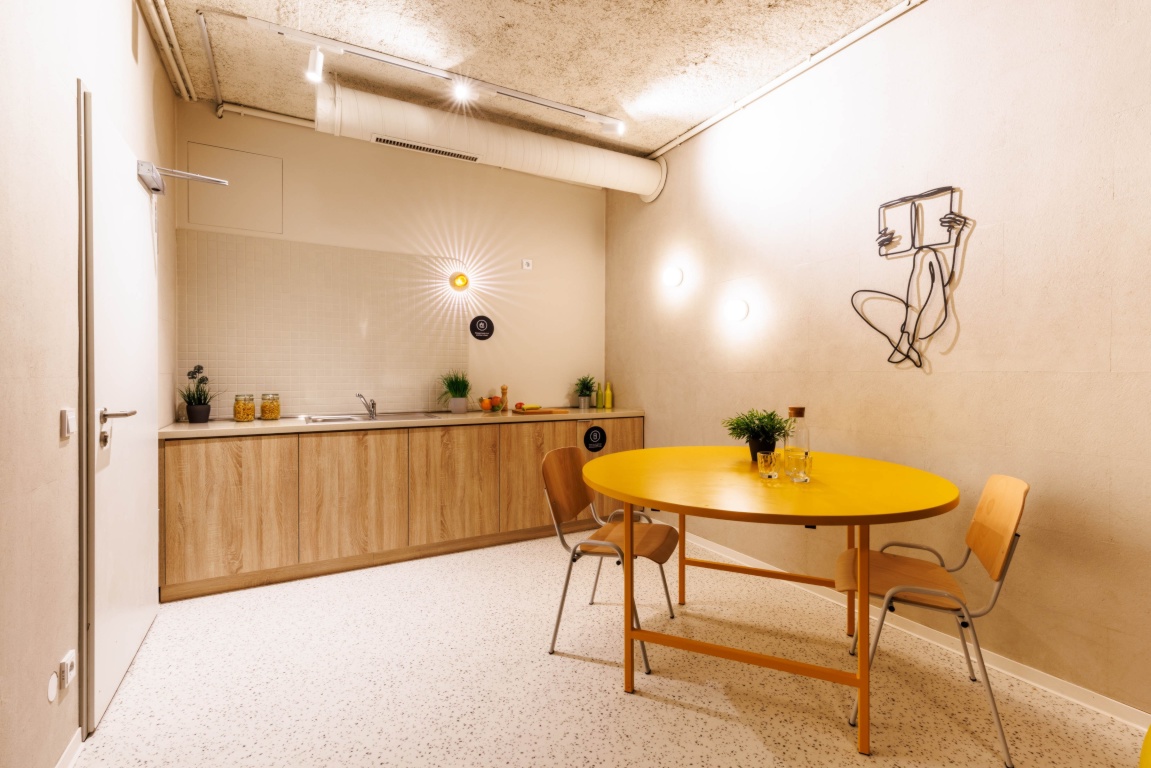 Estudio Gallusviertel Mainzer Landstraße 323 - THE FIZZ Frankfurt Living Area