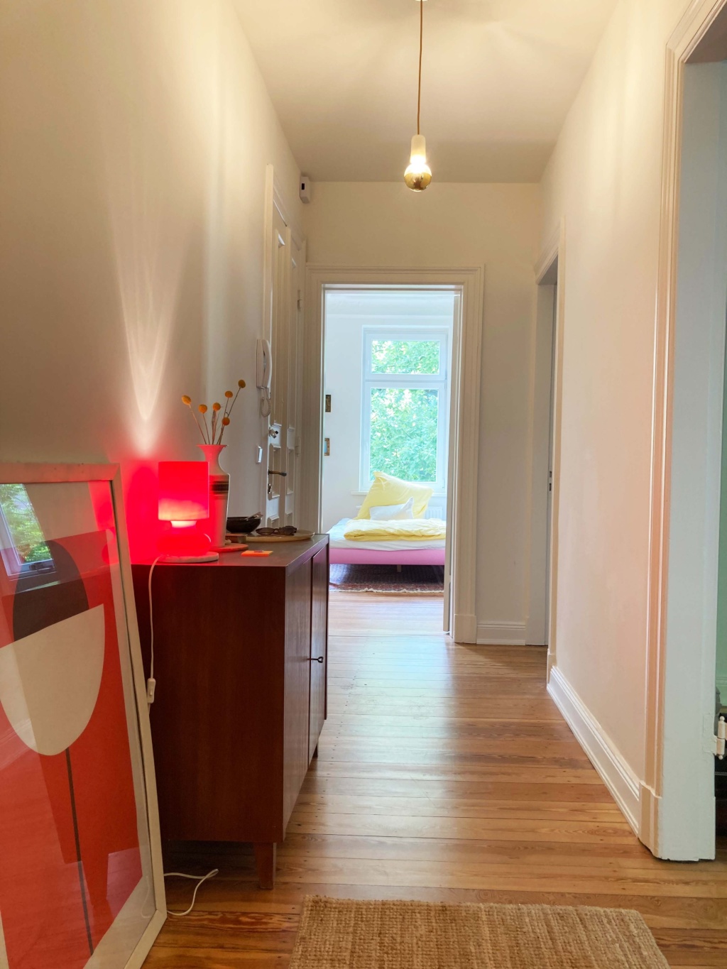 Haus Ottensen Goetheallee - dein Blick in dein Zimmer