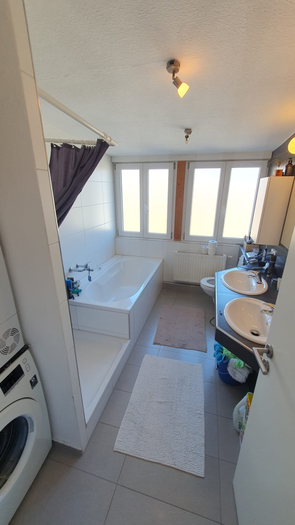 Flatshare West Bebelstraße - Bad unten