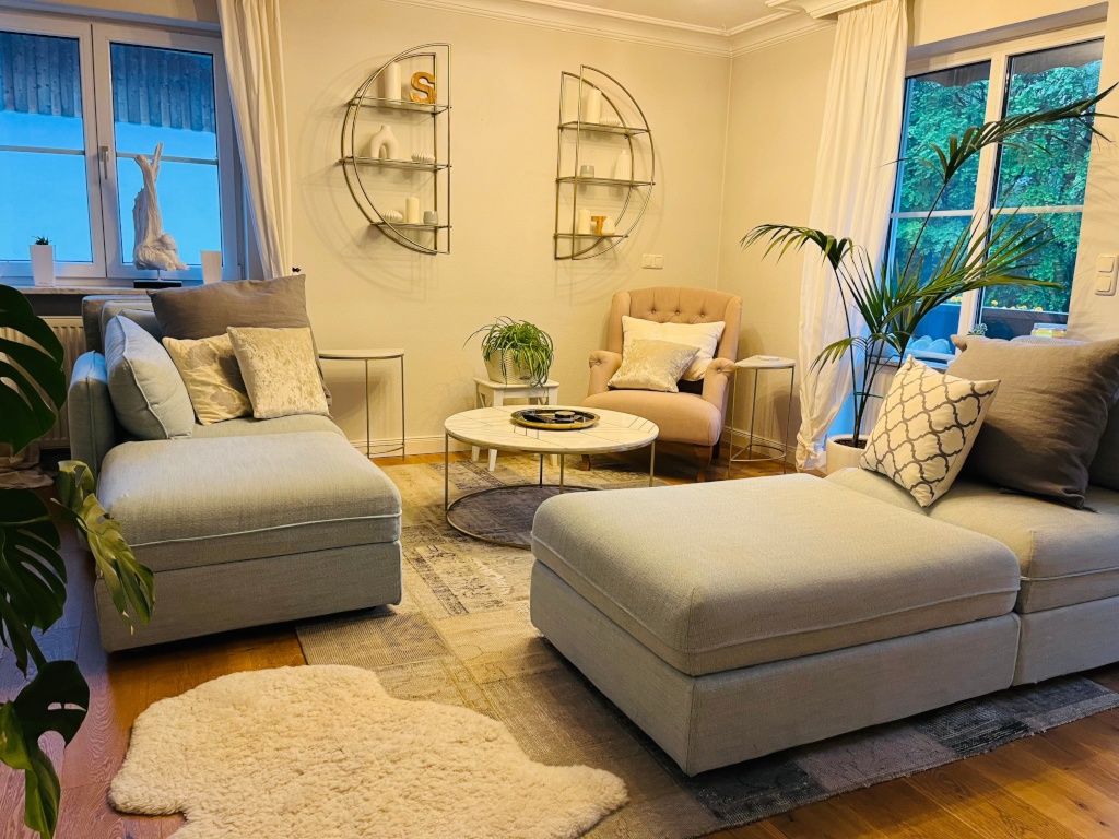 Flat Unterföhring Isaraustrasse 55a - Living Room
