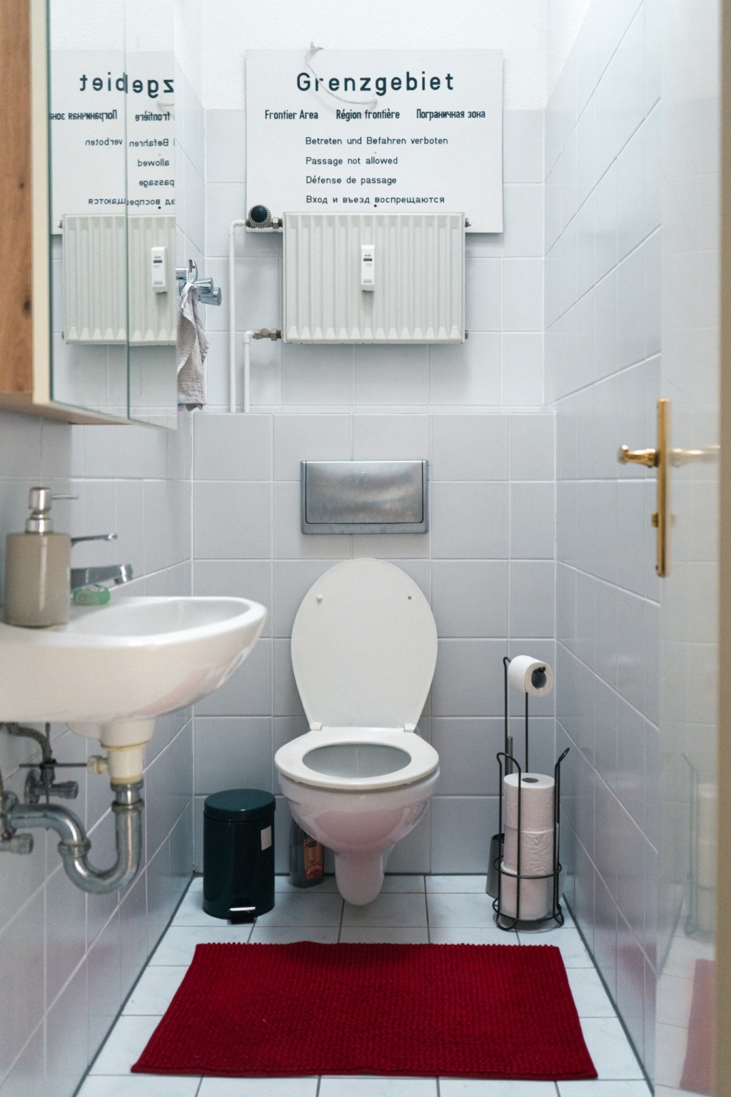 Flat Friedrichshain-Kreuzberg Willibald-Alexis Straße 4 - Upstairs bath room