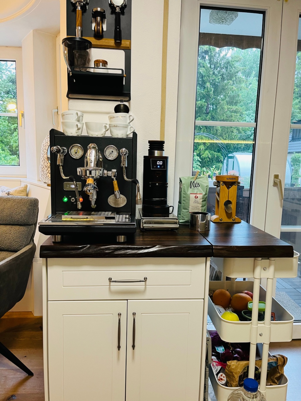 Flat Unterföhring Isaraustrasse 55a - Küche Bariste Setup