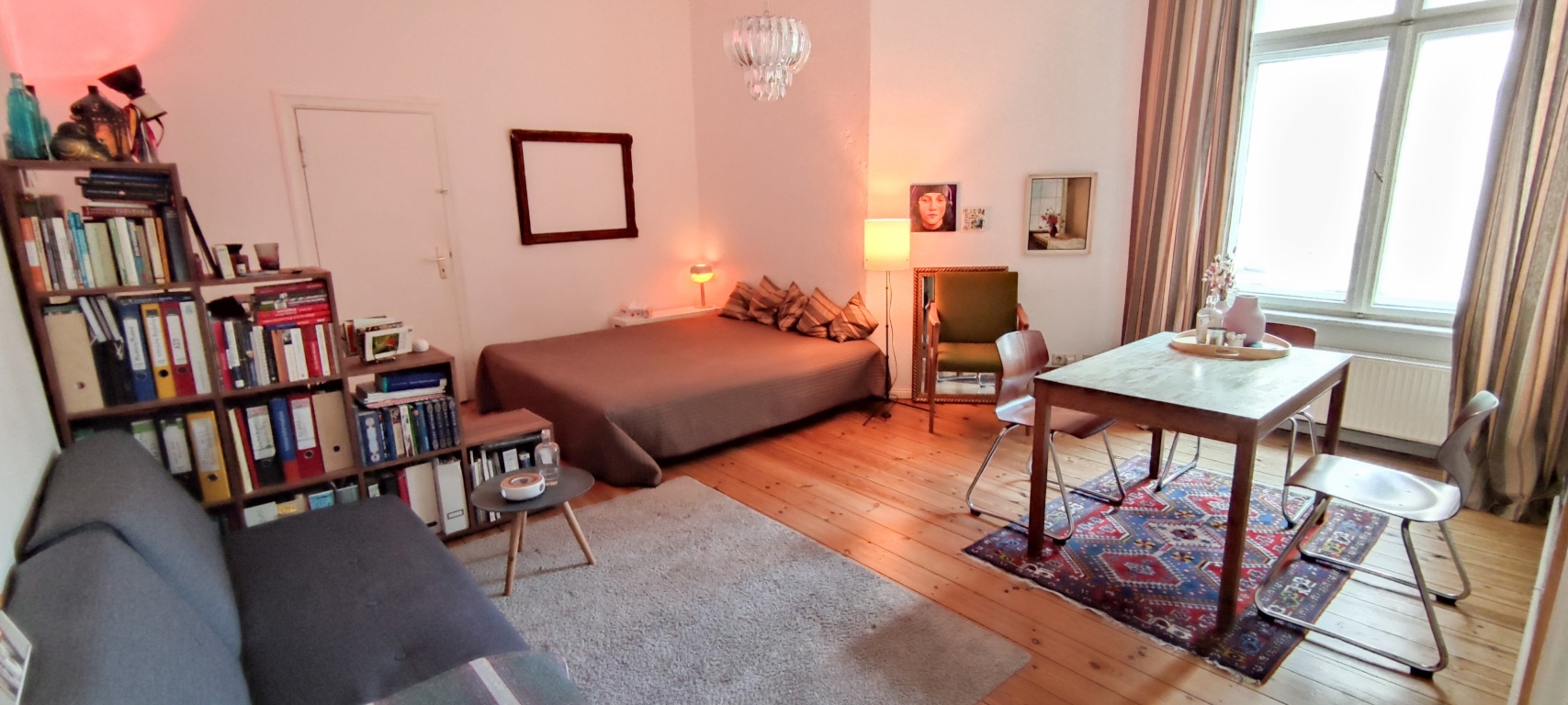 Friedrichshain Simon-Dach-Kiez - helle, ruhige, saubere Wohnung ab Mitte AUGUST 26 – Niederbarnimstr., 10247 Berlin Friedrichshain – Vorschaubild 2