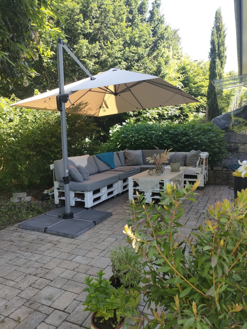 WG-Zimmer Schönberg Am Seeberg - Terrasse