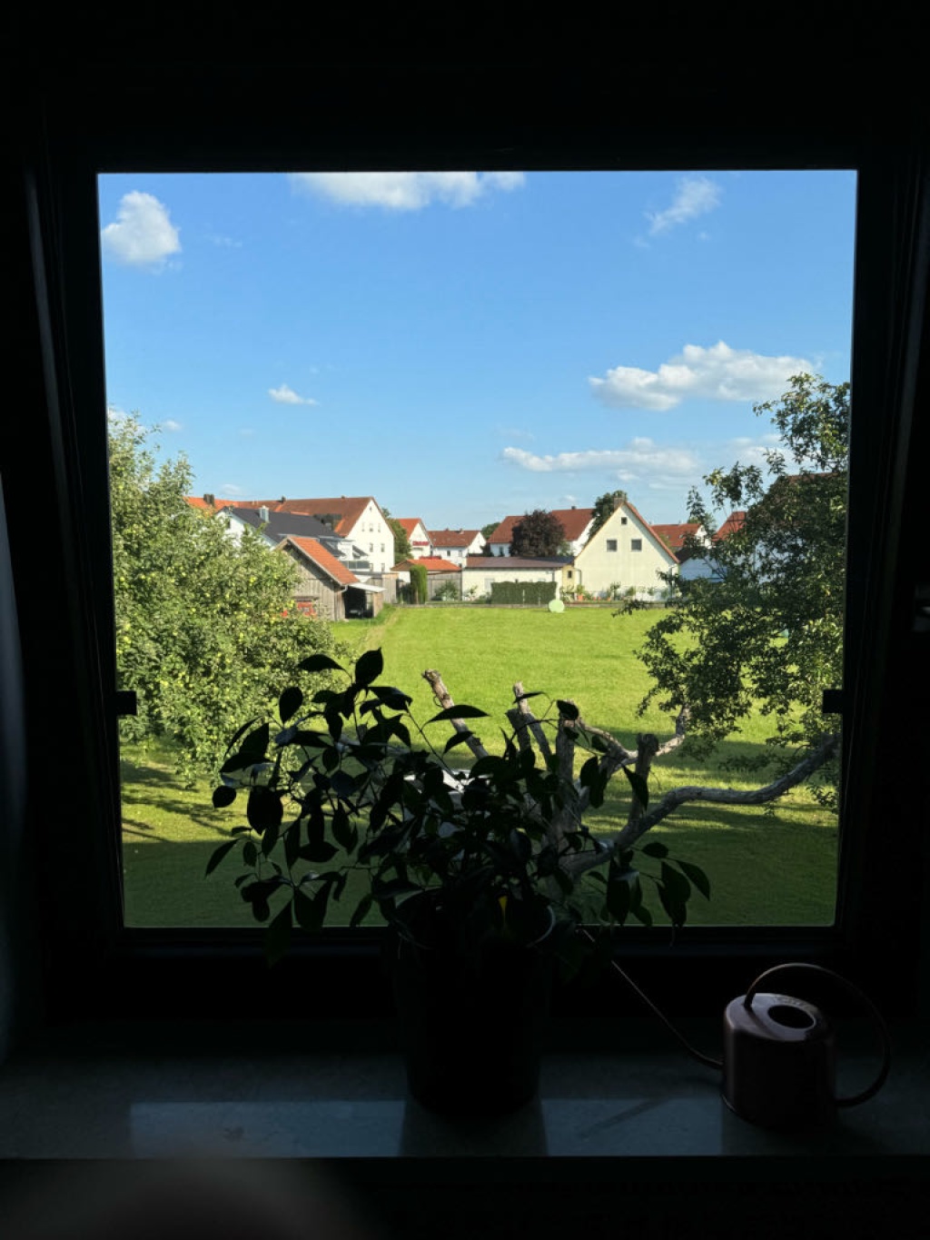 Habitación en WG Ergolding Schulgasse - Blick aus dem Zimmer