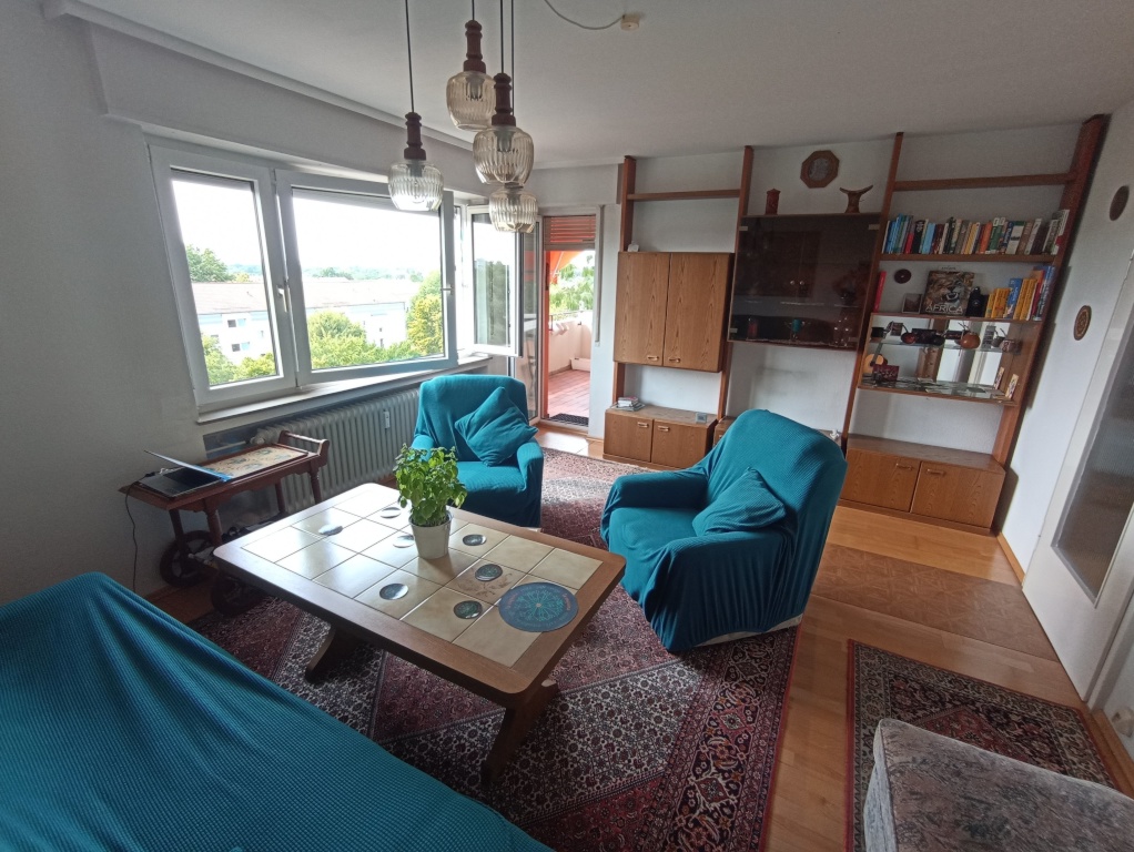 Ruhige, Möblierte 2-Zimmer-Wohnung mit Balkon und neue EBK in Europaplatz / Fasanenhof, Stuttgart. -AUF ZEIT!- – Europaplatz 4, 70565 Stuttgart Fasanenhof – Vorschaubild 5