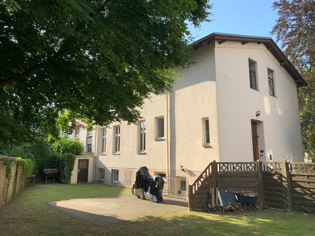 WG-Zimmer Stadtmitte Wielandstraße 9 - Außenansicht + Garten