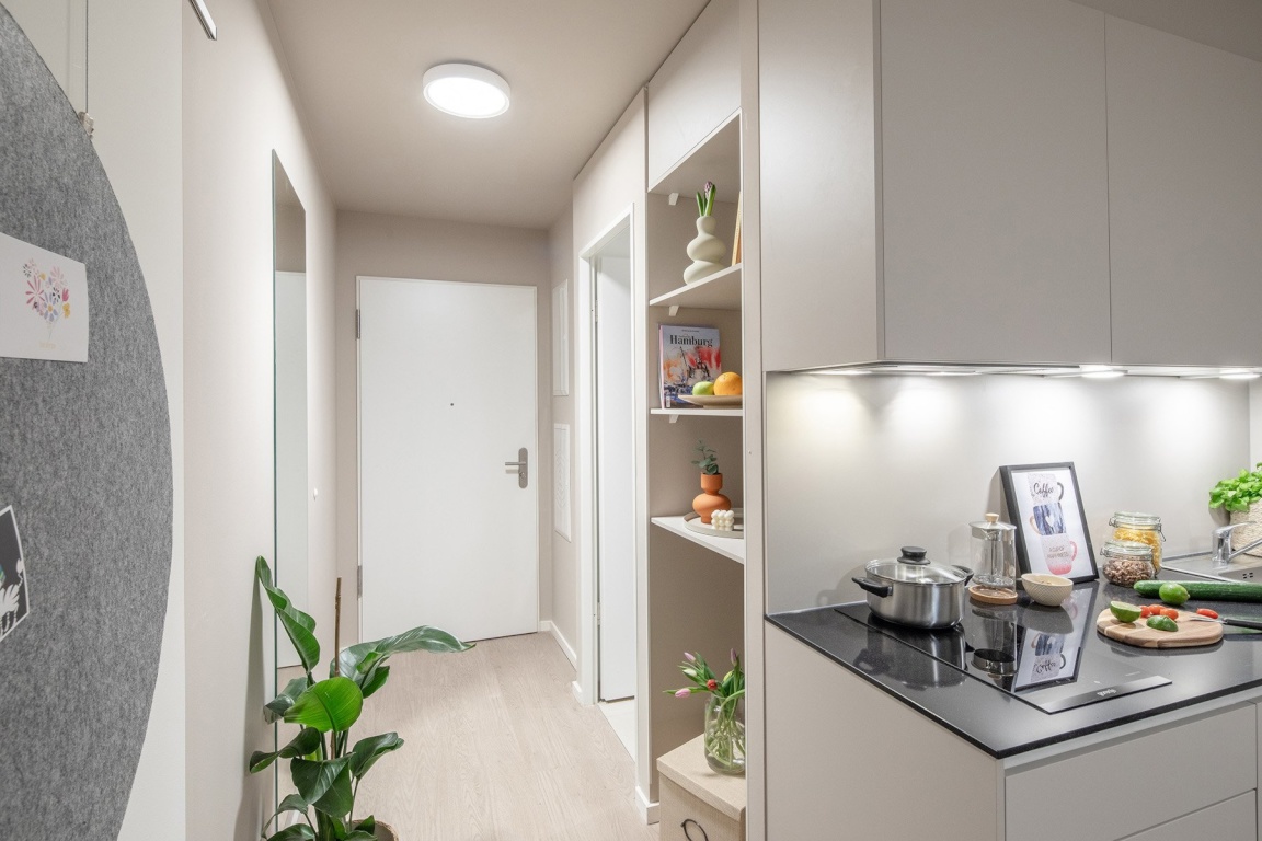 THE FIZZ Hamburg Hammerbrook – Fully furnished apartments for students – Sachsenstraße 17, 20097 Hamburg Hamburg-Mitte - Hamburg St. Georg – Vorschaubild 6