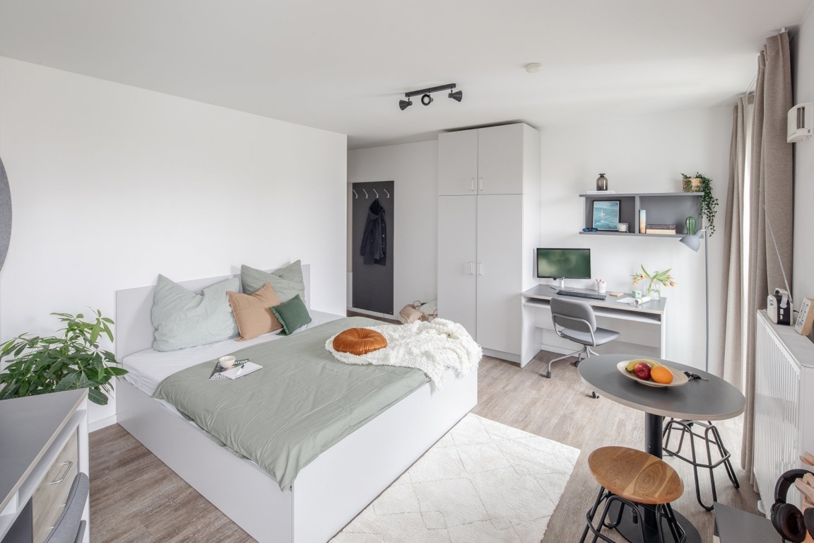 THE FIZZ Hamburg Hammerbrook – Vollmöblierte Double Apartment für Zwei
