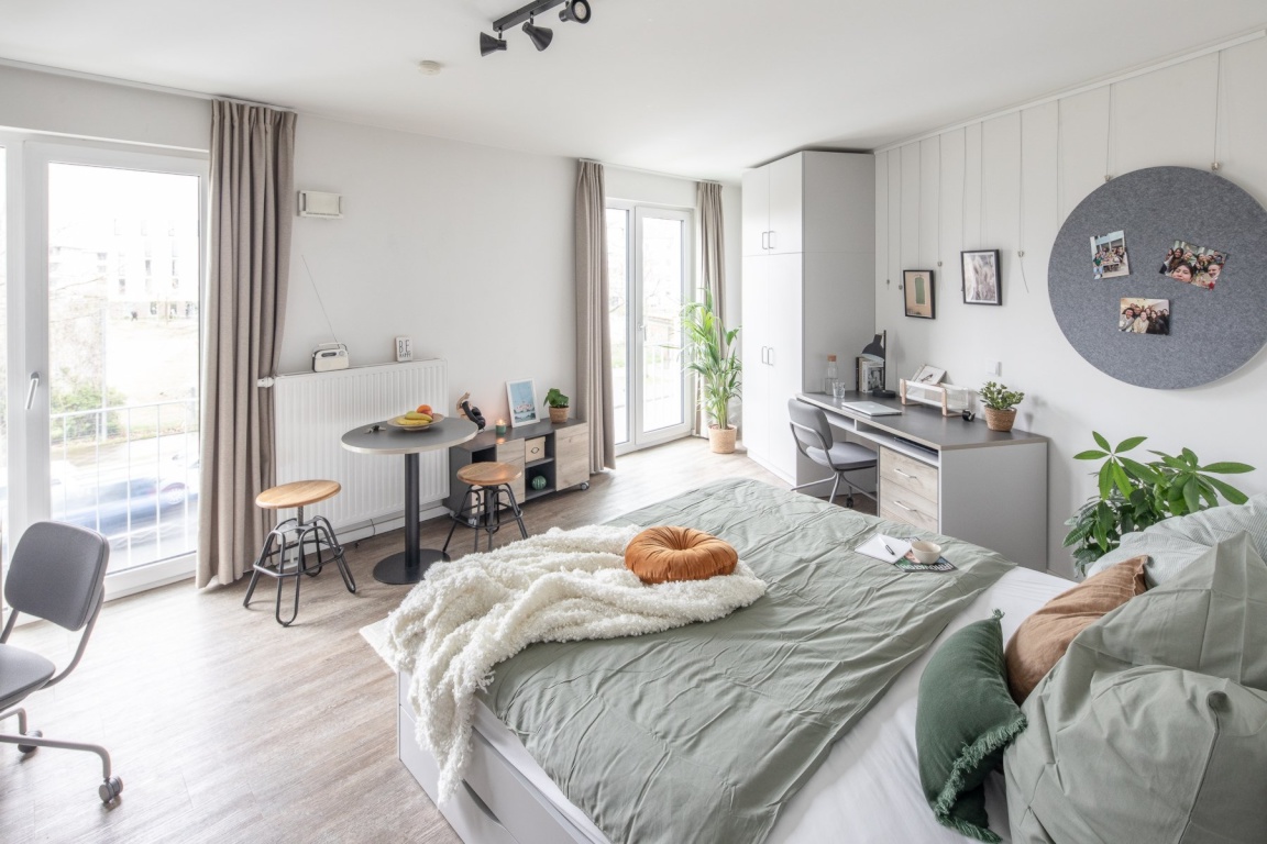 THE FIZZ Hamburg Hammerbrook – Fully furnished double apartments for students