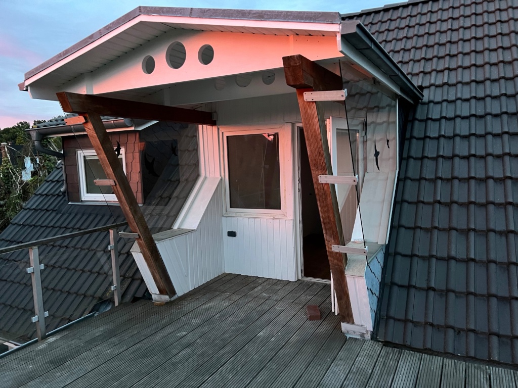 WG-Zimmer Hinschendorf Alm Feld - Dachterrasse