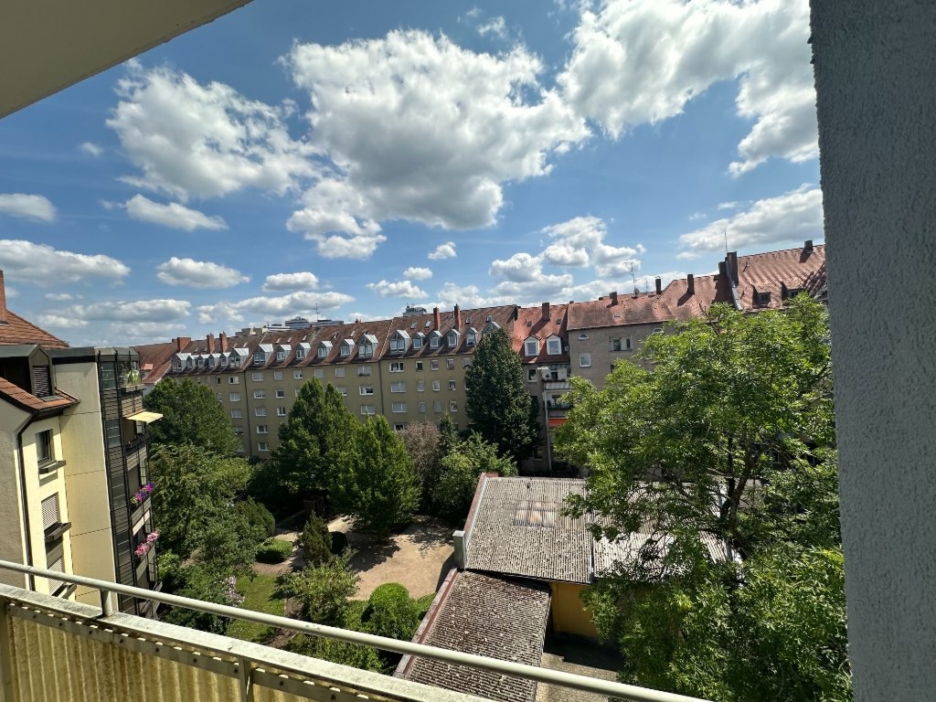 1-Zimmer-Wohnung Bleiweiß Siegfriedstraße - Aussicht Balkon