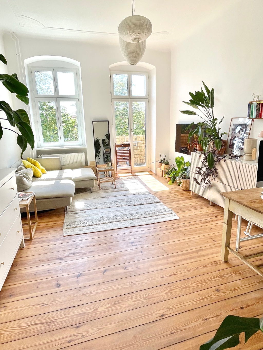 Wohnung Neukölln Siegfriedstraße - Süd-Wohnzimmer