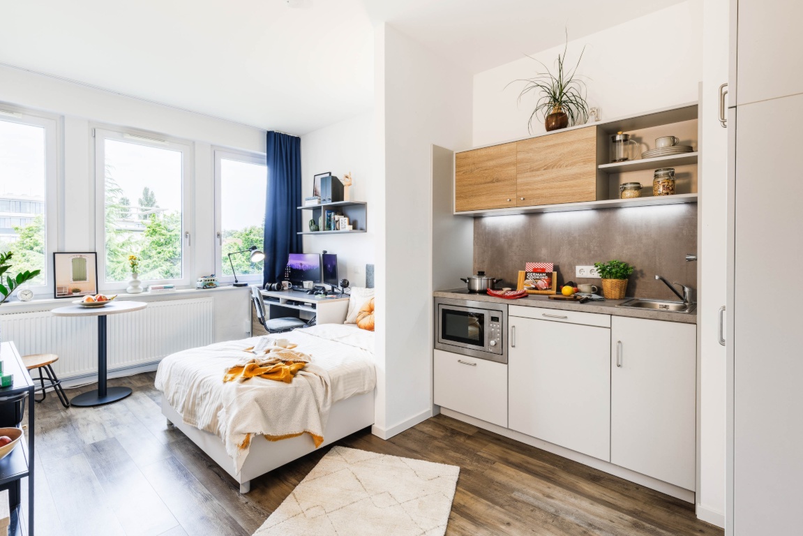 THE FIZZ Darmstadt - Komplett eingerichtete Ferienwohnungen für Studenten THE FIZZ Darmstadt - Fully furnished apartments for students
