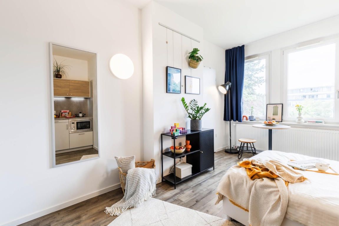 THE FIZZ Darmstadt - Komplett eingerichtete Ferienwohnungen für Studenten THE FIZZ Darmstadt - Fully furnished apartments for students – Schöfferstrasse 2, 64295 Darmstadt Darmstadt – Vorschaubild 2