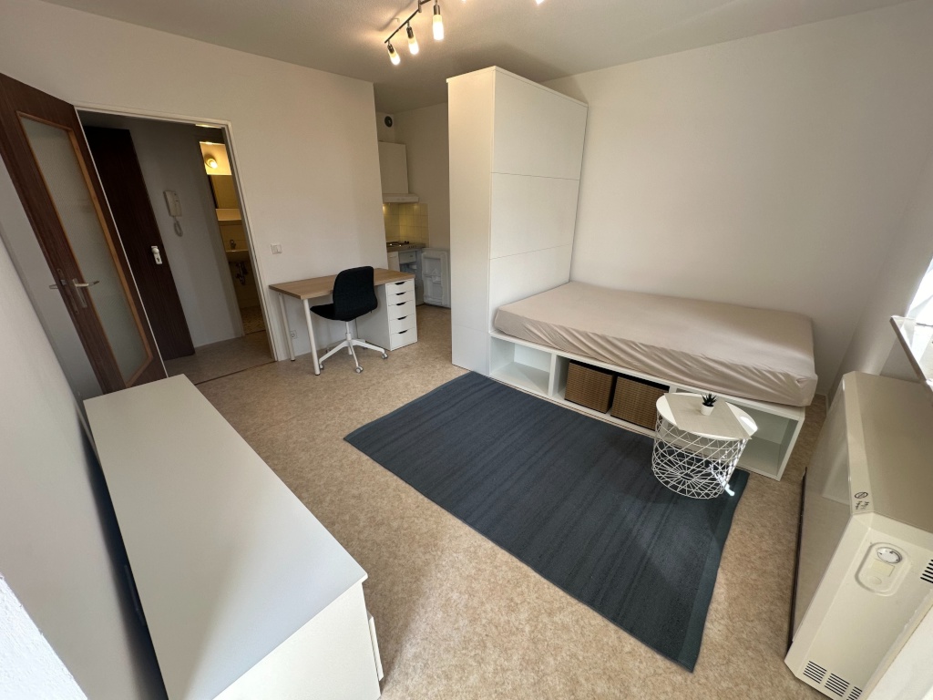 1-Zimmer-Wohnung Bleiweiß Siegfriedstraße - Zimmer vom Balkon