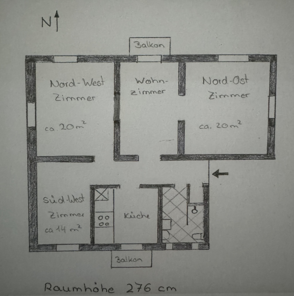 Flatshare Schwabing-Freimann Floriansmühlstr. 00 - picture 3