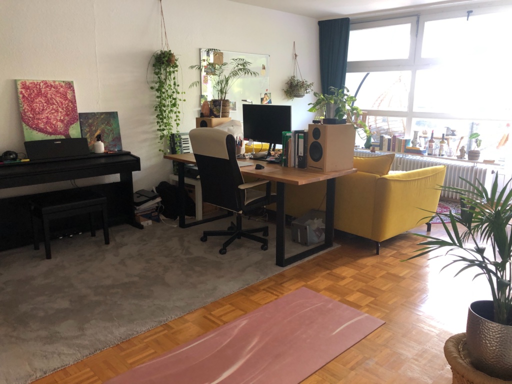 1-Zimmer-Wohnung Moabit Agricolastraße - Wohnbereich