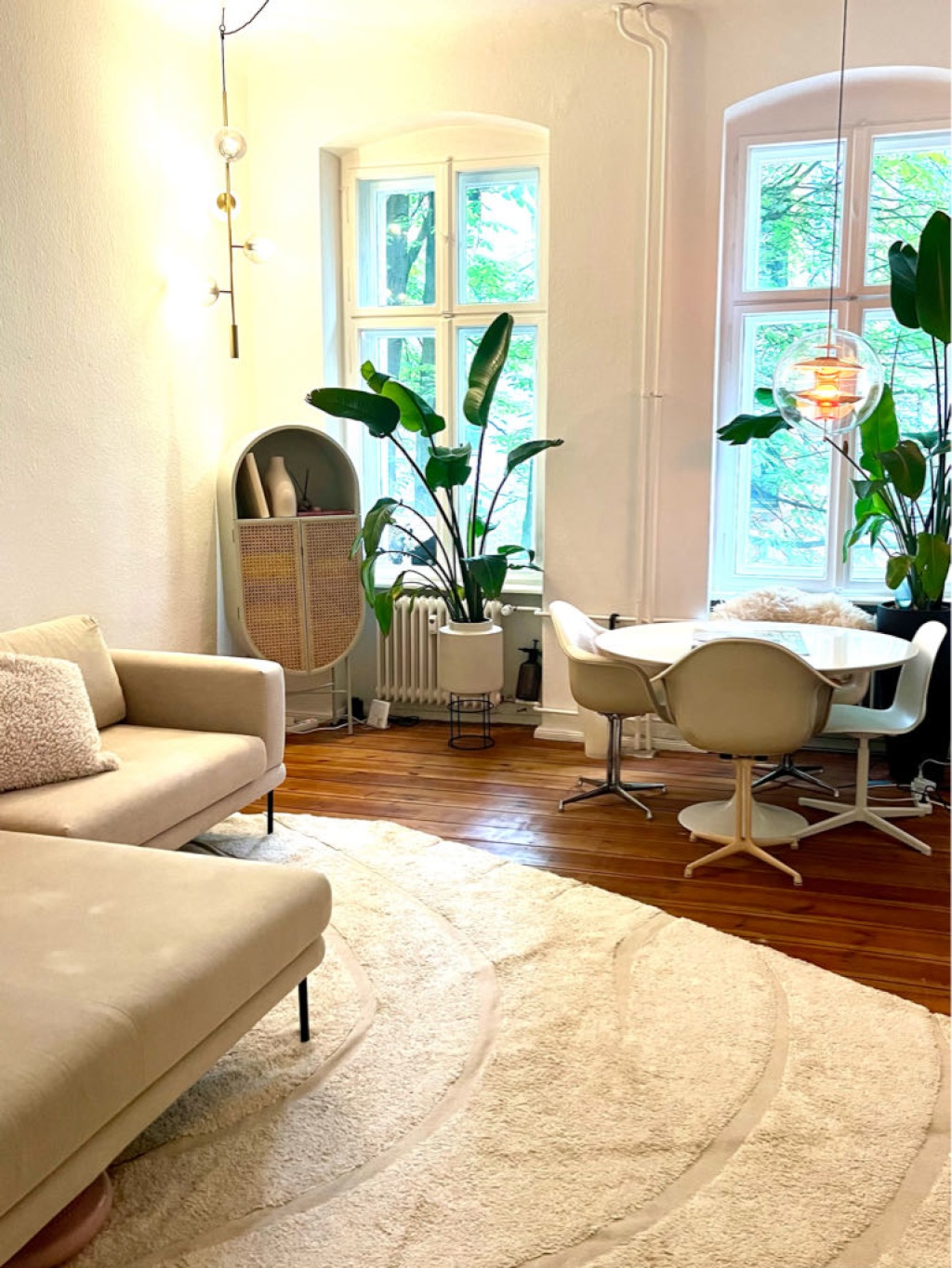 Flat Kreuzberg Paul Lincke 35 - living / dining