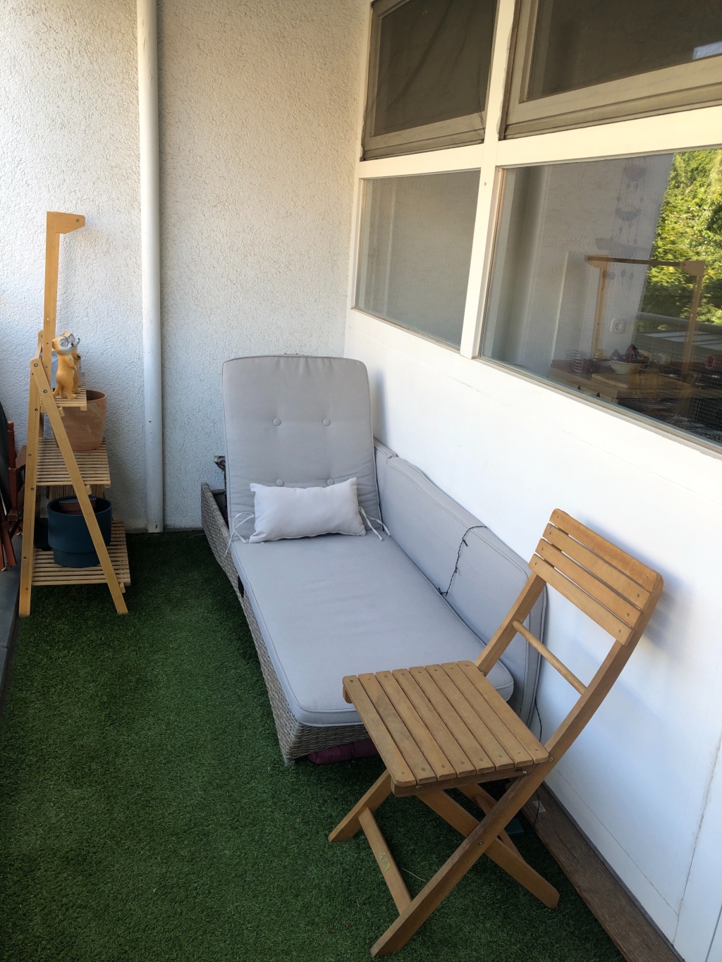 1-Zimmer-Wohnung Moabit Agricolastraße - Balkon