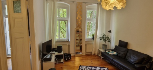 2-Raum Wohnung, Anmeldung möglich, vollmöbliert, Altbau, Prenzlauer Berg, Zwischenmiete — photo 1