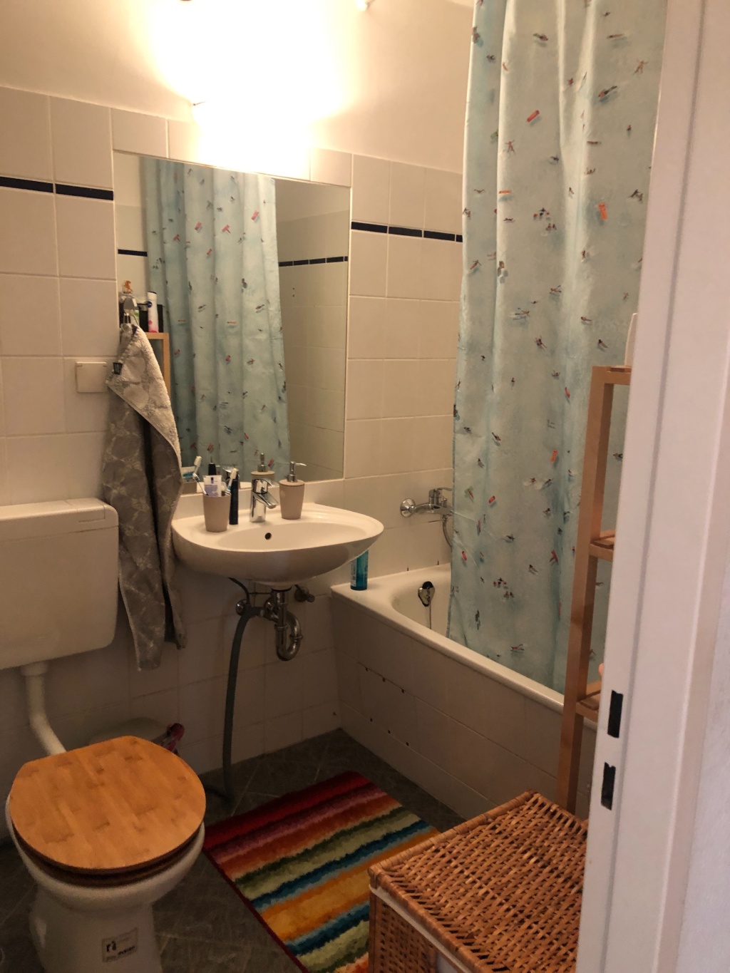1-Zimmer-Wohnung Moabit Agricolastraße - Bad